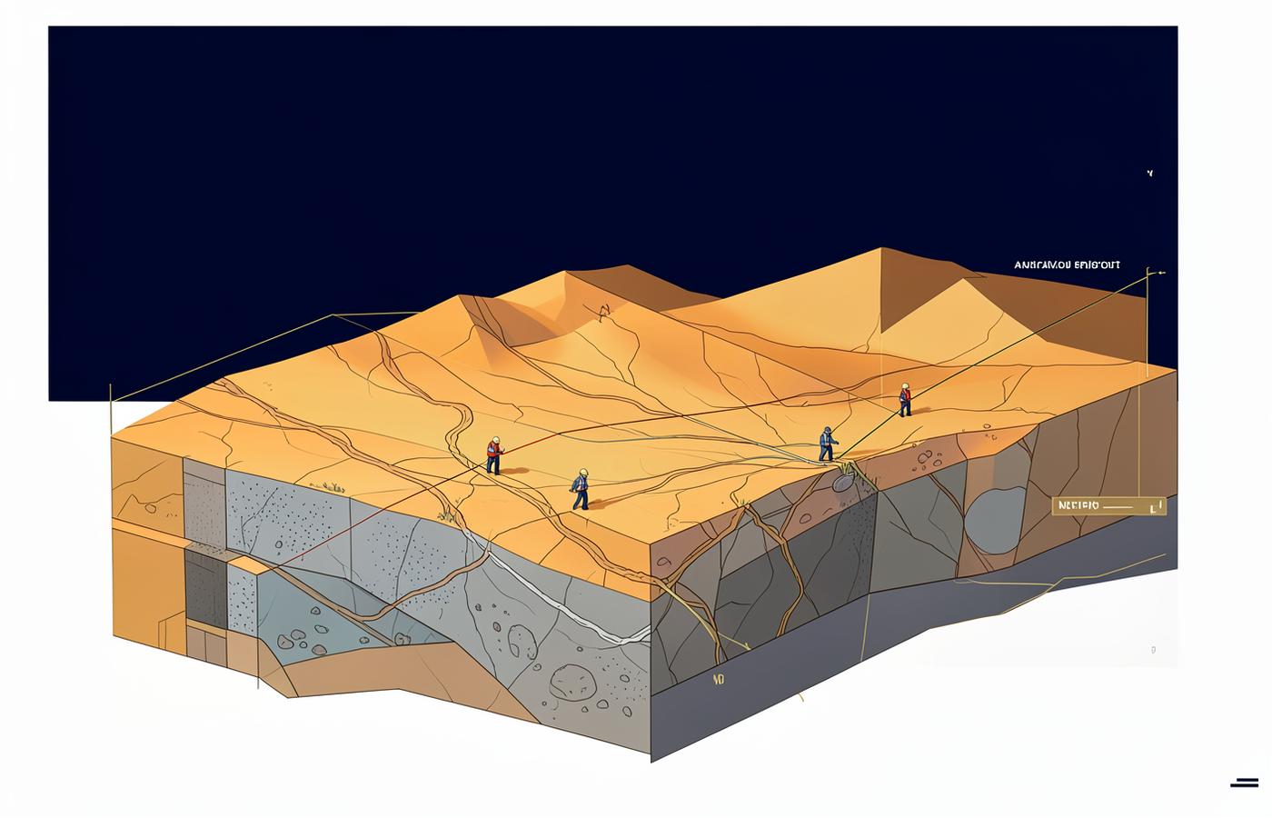 Sortie de terrain des élèves de l'EMAÏR dans le massif de l'Aïr